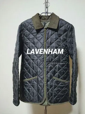 LAVENHAM 퀼팅 자켓 블랙 사이즈 40