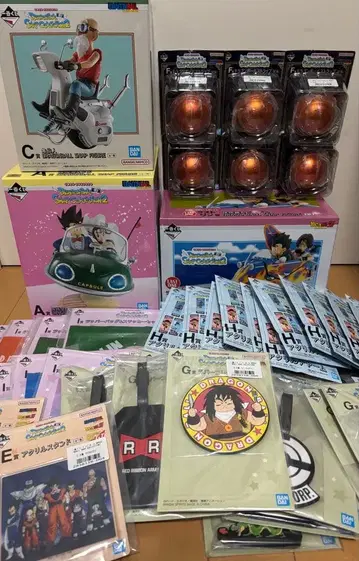 드래곤볼 제일복권 스냅 컬렉션 A상 C상 라스트 원상 총 60점