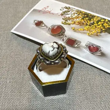 비쥬마무 와일드 하트 반지 프리 사이즈