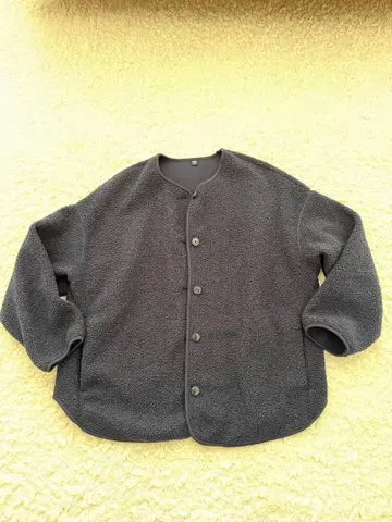 UNIQLO 보아 플리스 릴랙스 가디건