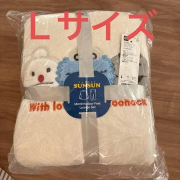 GU 퍼펫 스 마쉬멜로우 필 라운지 세트 L 사이즈