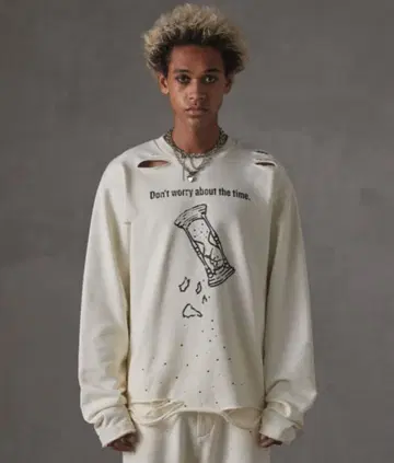 GRANCY 아이보리 긴팔 트레이닝복