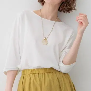 23구 [세탁 가능] 스트레치 조젯 형태 티셔츠