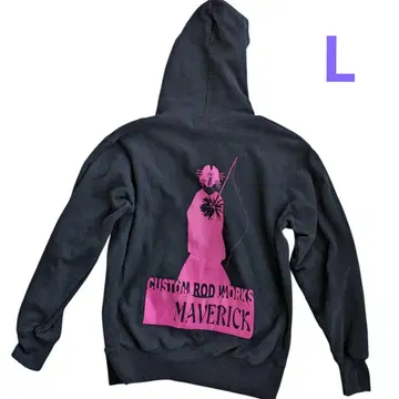 Maverick 후드티 블랙 L 사이즈