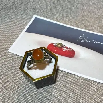 비쥬마무 피치 아벤츄린 반지 프리 사이즈