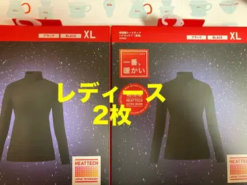 2025년 겨울 구매 울트라 웜 유니클로 여성용 하이넥 블랙 XL