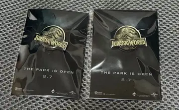 쥬라기 월드 오리지널 핀 배지 2개