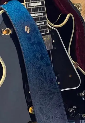 [가격 인하~3일] Grande uomo 고급 가죽 기타 스트랩