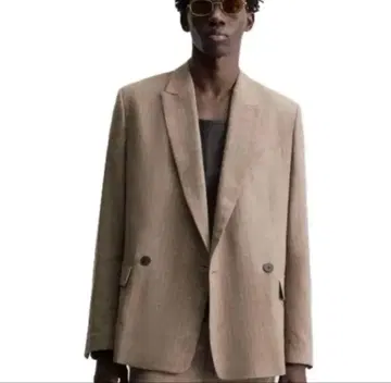 새상품 ZARA 더블 브레스트 자켓 50 사이즈