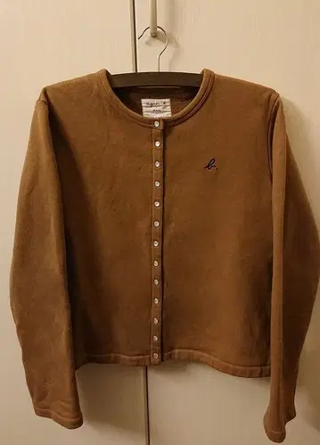 agnis.b x ADAM ET ROPE 가디건 브라운 S