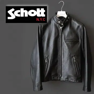 Schott 샷 싱글 라이더 자켓 가죽 재킷