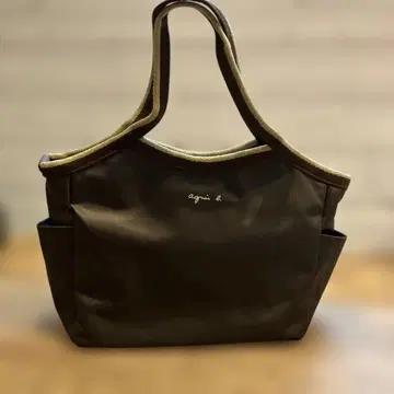 agnes.b 에네스베 나일론 토트백