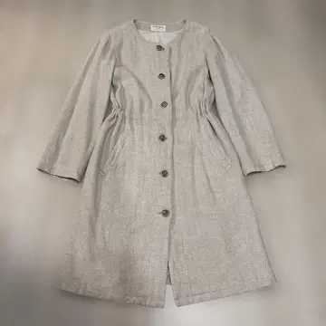 FRAMeWORK 린넨 혼방 롱 코트