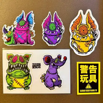 카게마루 디자인 스티커 세트 kagemaru designs