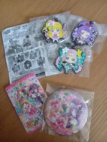 [마법사 프리큐어] 프리큐어 아소트, 러버 마스코트와 캔 배지