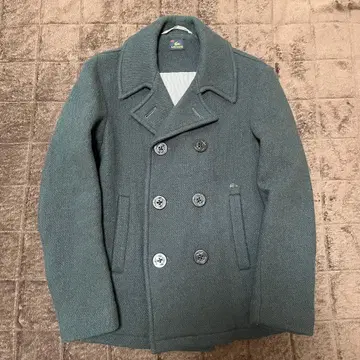 LACOSTE 라코스테 피 코트 다크 그린