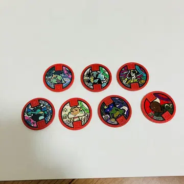 요괴워치 요괴 메달 7개 세트