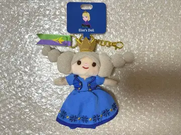 디즈니 스토어 darenui 봉제 인형 키체인 안나 엘사