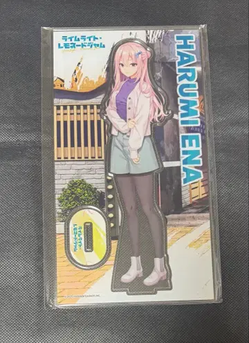 라임라이트 레모네이드잼 콜라보 카페 한정판 테두리 아크릴 스탠드 에나기