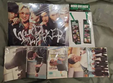 WIND BREAKER 클리어 파일과 클리어 책갈피와 엽서 세트