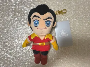 디즈니 스토어 tiny 봉제 인형 키체인 미녀와 야수 가스통