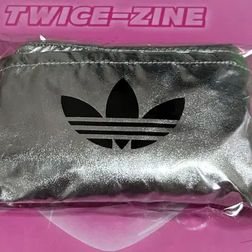 미개봉 새상품 adidas 아디다스 에코백 실버 한국 한정판
