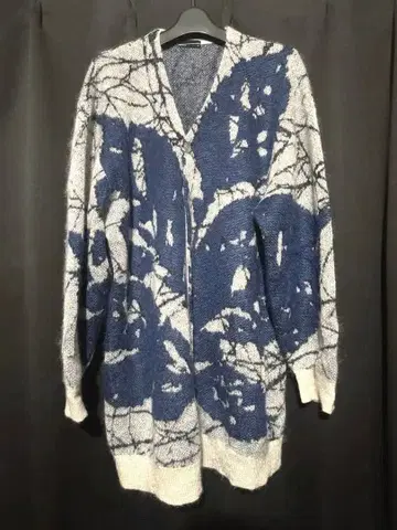 LAD MUSICIAN 21AW 꽃무늬 롱 가디건