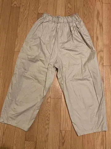 A.M.B by chambre de charme 베이지 와이드 팬츠