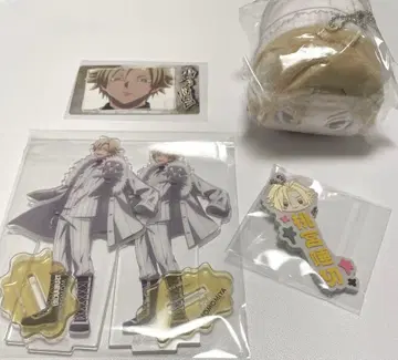 모모미야 츠바키리 뽀테코로 마스코트 아크릴 스탠드 키링 카드 세트