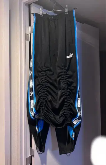 푸마 저지 리메이크 롱 스커트