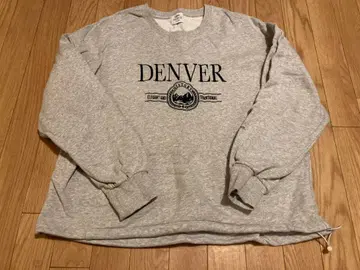 coen DENVER 프린트 맨투맨 L 사이즈 그레이