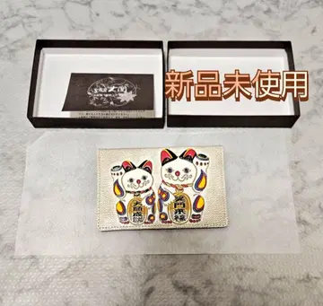 [ 새상품 ] 분코야 오제키 패스 카드 홀더 마네키네코