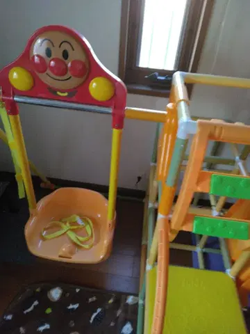 호빵맨 정글 헬스장 미끄럼틀 포함