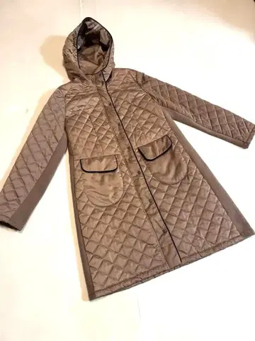 세모아주 퀼팅 자켓 베이지 여성용 M 새상품급