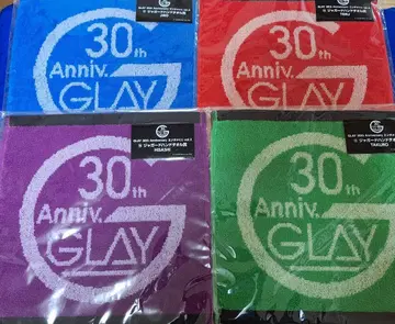 GLAY 엔터테인먼트 복권 자카드 핸드 타월 4종 세트