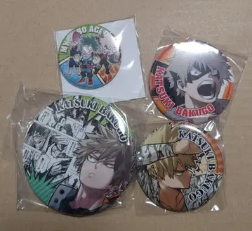 나의 히어로 아카데미아 점프 페스타 컬렉션 캔뱃지 바쿠고