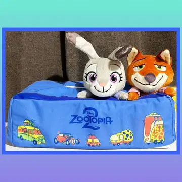 [최저가] 주토피아 2 디오라마 티슈 케이스 닉 주디