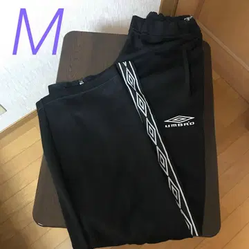 저지 팬츠 블랙 M 사이즈 데상트