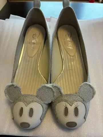 다이애나 Disney 미키 미니 플랫슈즈 그레이