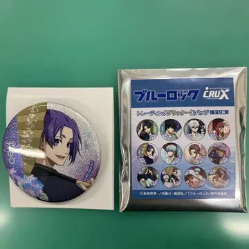 [ 새상품 ] 블루 록 미카게 레오 트레이딩 글리터 캔뱃지