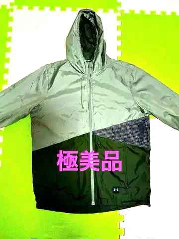 UNDER ARMOUR 겉옷 자켓 그린 XL