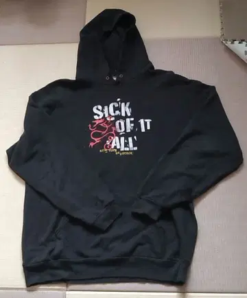 SICK OF IT ALL 후드티 뉴욕 하드코어 NYHC