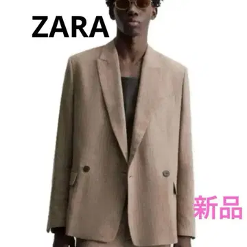 새상품 ZARA 더블 브레스트 정장 자켓 48 사이즈