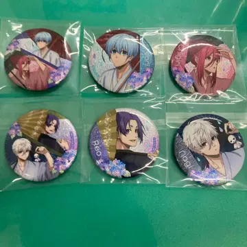 [새상품] 블루 록 트레이딩 글리터 캔뱃지 6개 세트