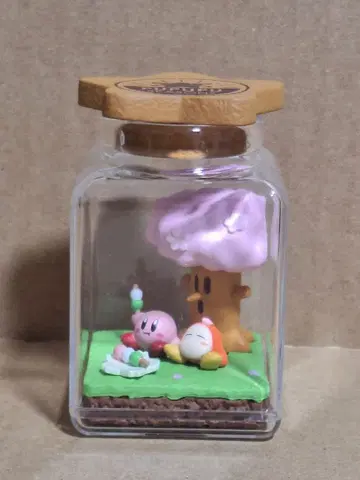 별의 커비 테라리움 컬렉션 푸푸 시즌즈 봄바람과 경단