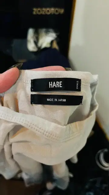 HARE 심플 무지 티셔츠