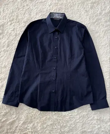 BRICKHOUSE by 도쿄 셔츠 Disney 긴팔 셔츠 네이비 LL