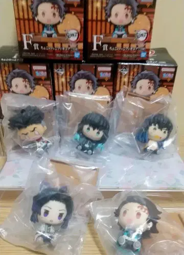 [ 귀멸의 칼날 ] 제일복권 F상 쵸코놋코 5체 세트