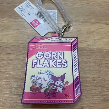 치이카와 산리오 다이컷 패스 케이스 모몽가 쿠로미