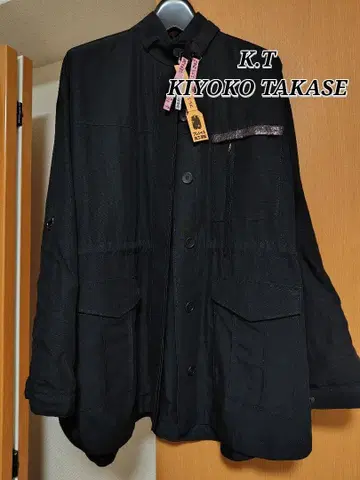 [K.T] 리오셀/코튼 니드엄 밀리터리 셔츠 블루종